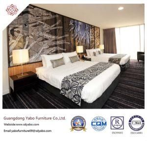 Fabulous Hotel Furniture with Solid Wood Double Bed (YB-H-21)