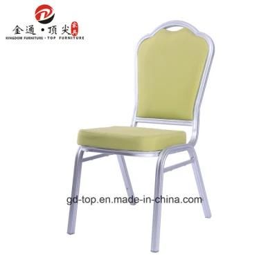 Top Furniture Hotel Nice Painting Stackable Metal Banquet Chair