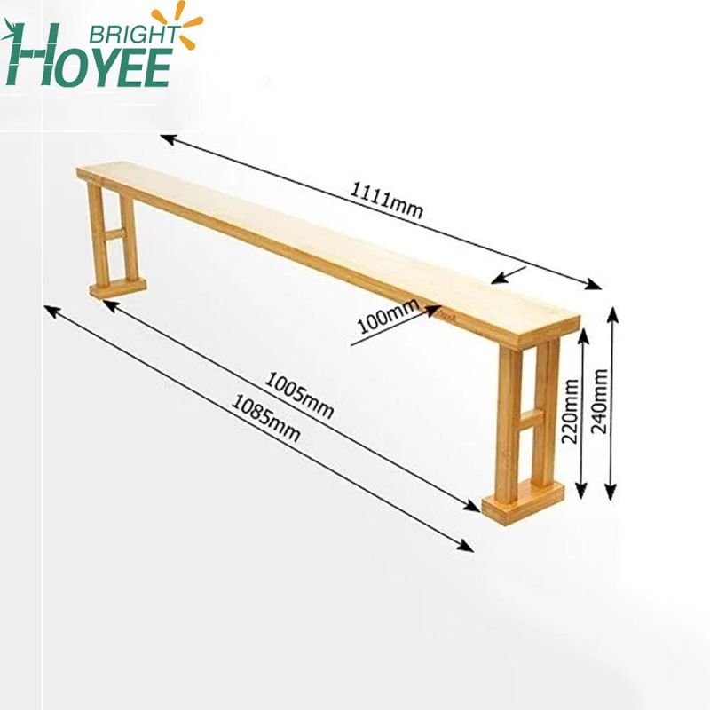 Bamboo Multifunctional Rack for Kitchen Bathroom