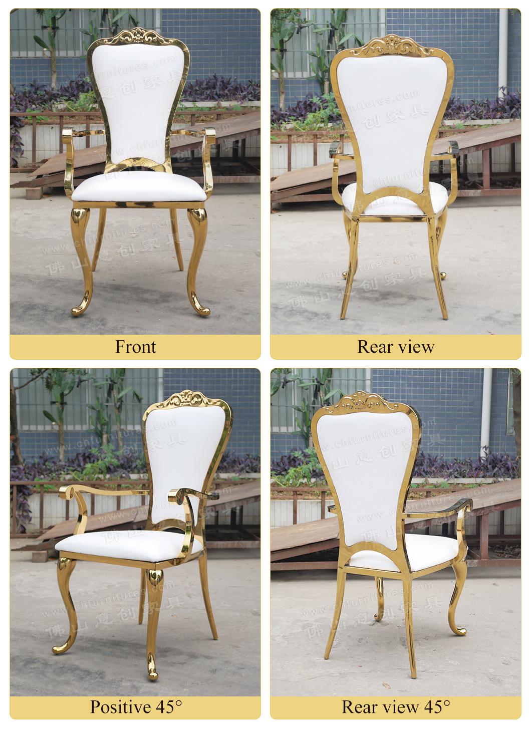 Hyc-Ss32g New Style Stainless Steel Wedding Chair for Banquet