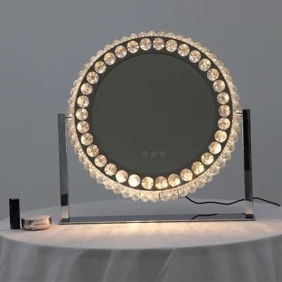 Factory LED Crystal Vanity Mirror with Light for Makeup
