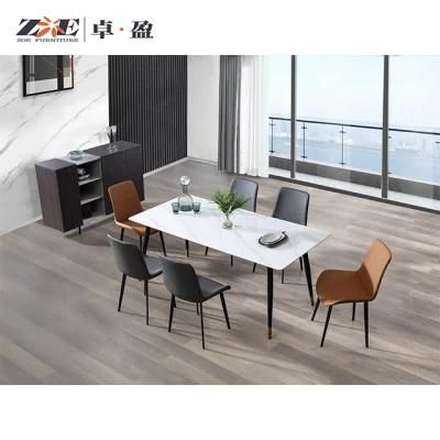 Modern Elegant Design Home Dining Table with Chairs Dining Table Set