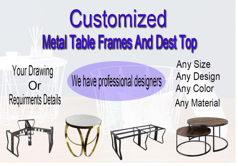 Furniture Legs Black Steel Table Legs X and Iron Metal Legs for Table