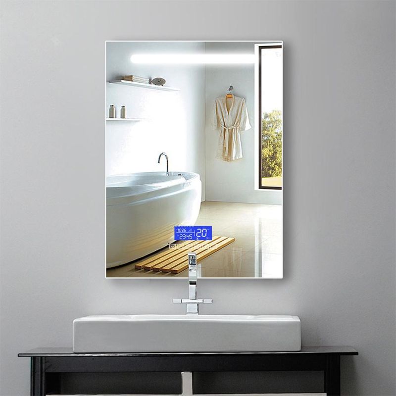 Factory Direct LED Illuminated Bathroom Mirror Wall Mounted with Demister