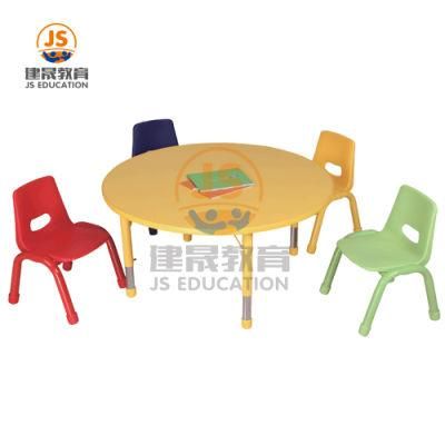 Round Wooden Kindergarten Table of Kids Furniture