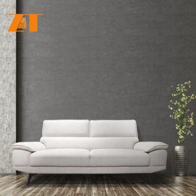 Simple Light Luxury Style European White New Design Fabric Home Furniture Living Room Furniture Sofa Couch Set