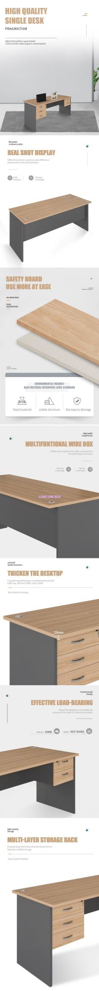 Chinese Wholesale Market School Wooden Modern Gaming Laptop Study Home Furniture Office Table Computer Desk