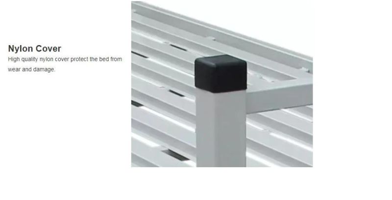 Single Person School Furniture Student Dormitory Metal Bed