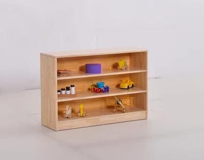 Montessori Toy Storage Wooden Cabinet