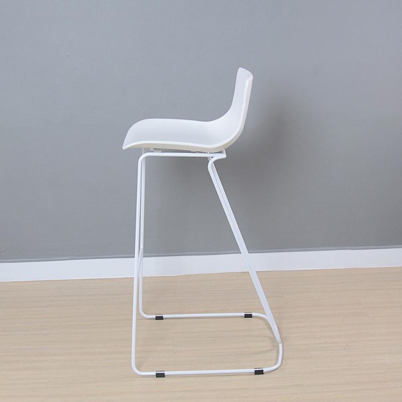 (SP-BS232) Modern Metal Bar Chair Bar Stool High Chair Saloon Chair with Solid Steel Frame