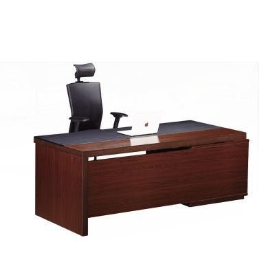 Modern Two Layer Big Size Office Table Boss Desk