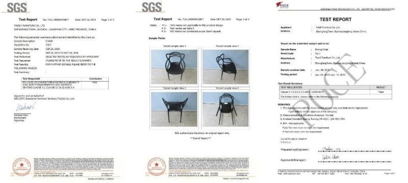 New Design Modern Metal Frame Simple Dinner Chair