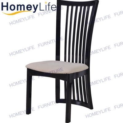 Popular Dining Furniture Solid Wood Dining Chair with PU Cushion