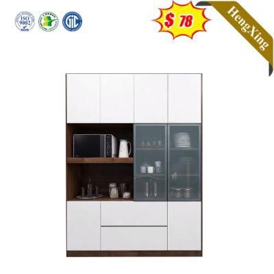 Customized Modern Home Restaurant MDF Side-Table Kitchen Display Cabinet Living Room Furniture