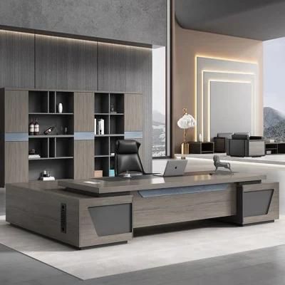 Luxury High End L Shape Boss Office Desk (SZ-OD717)