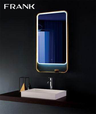 Illuminated Metal Framed Large LED Lighting Bathroom Mirror