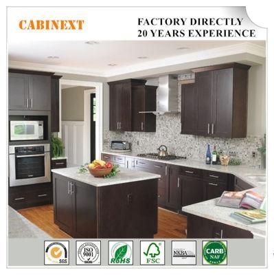 American Style Shaker Wood Kitchen Cabinet From Furniture Manufacture