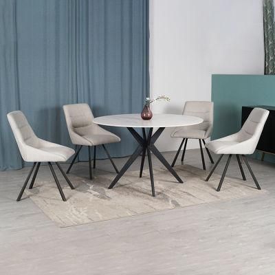Factory Wholesale Price Living Room Nordic Sintered Stone Round Dining Table