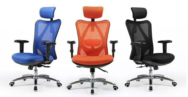 China Factory Desk Executive Office Chair Furniture with Softly Headrest
