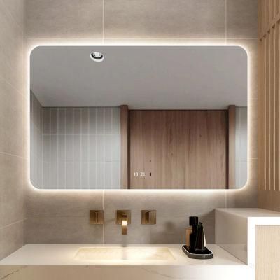 Home Decor Luxury Interior Mirror Long Wall Mirror Light Bathroom LED Mirror for Bath Furniture