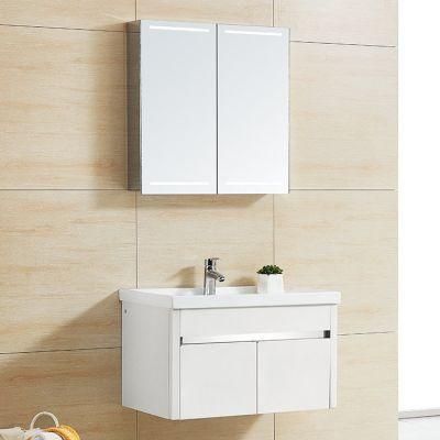 High Quality Stainless Steel Bathroom Cabinet with LED Light