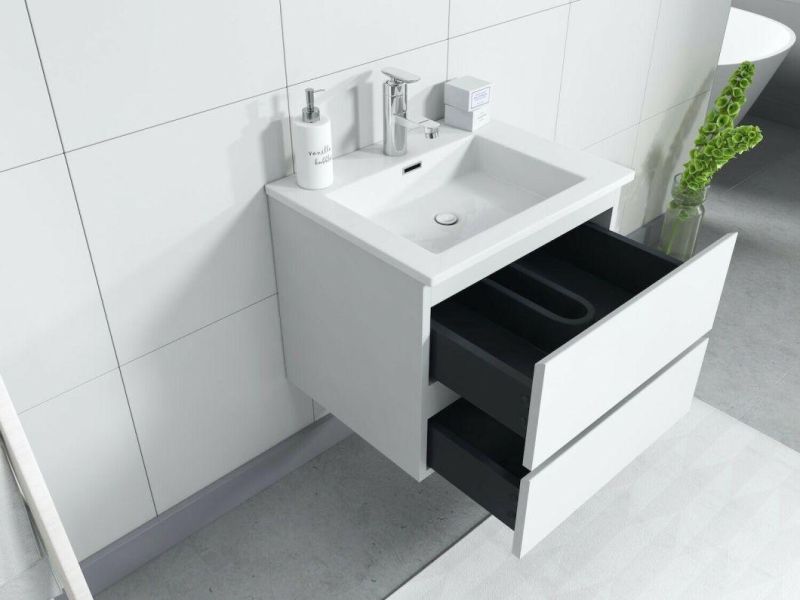 60cm White Washbasin Bathroom Cabinet-Storage Cabinet Furniture L