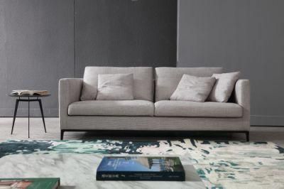 Fashion Furniture Nordic High Grade Linen/Fabric Sofa 1+2+3 Set Metal / Wood Leg