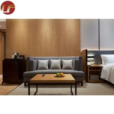 Comfortable Environment Modern Grey Hotel Bedroom Furniture Supplier