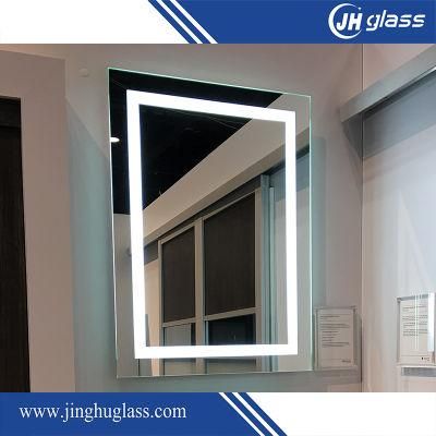 Aluminum Framed Backlit Bathroom Mirror