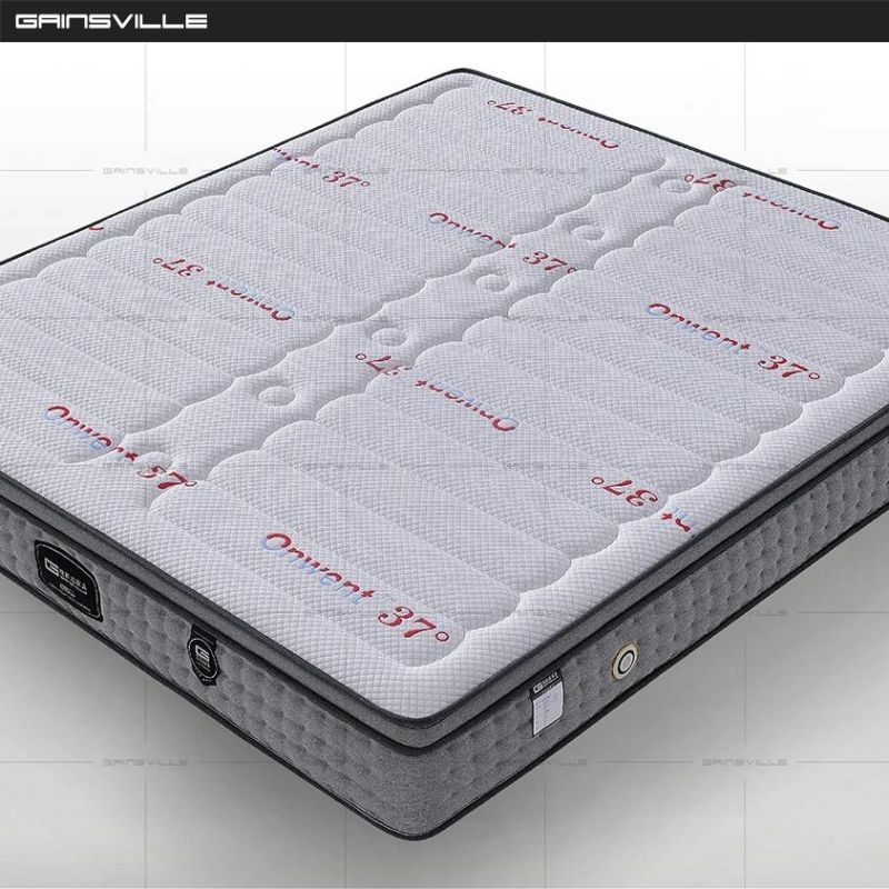 Double Bed Pocket Spring Memory Foam Bedding Mattress for Hotel Bedroom