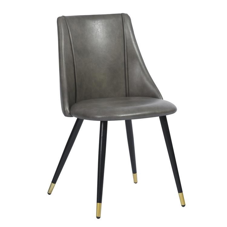 Restaurant Furniture Dining Chair Modern Luxury Dining Room Fabric PU Velvet Dining Chair