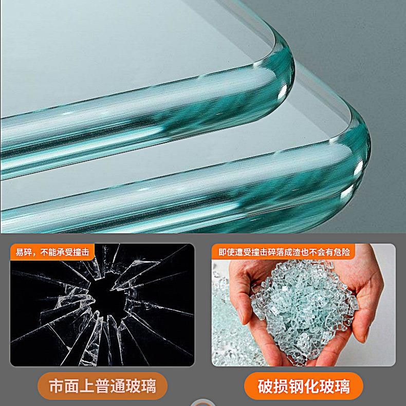 Modern Glass Partition 12mm Glass Aluminium Office Glass Partition