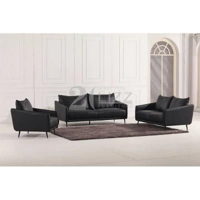 Sectional Leisure Simple Office / Hotel Leather Sofa Set