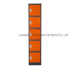 Modern Furniture Factory Direct Sale Single 5 Door Metal Locker