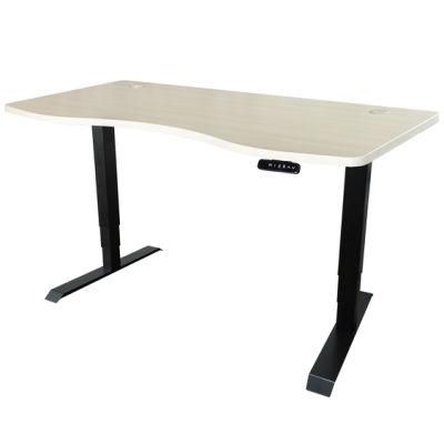Ergonomic Standing Desk Frame Single Motor Desk Height Adjustable Desk Sit Stand Office Table