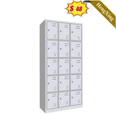 Cheap Price Factory Wholesale Customized Office School Furniture Company Storage 15-Door File Iron Cabinet