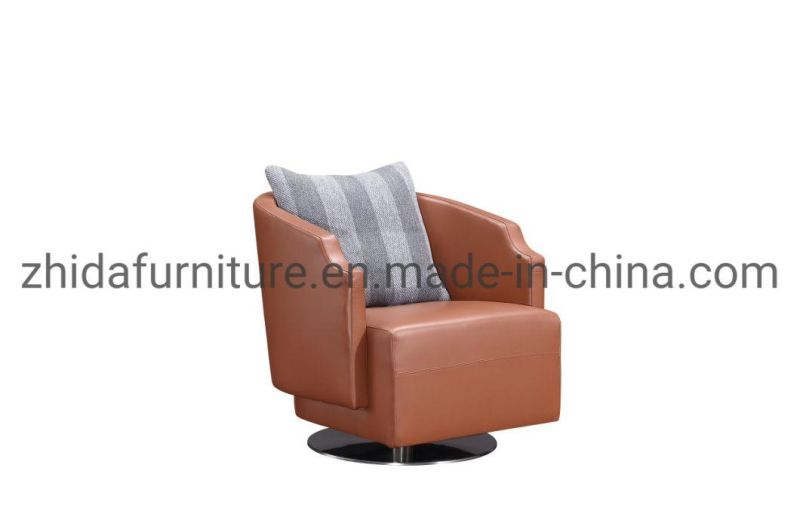 Chinese Living Room Home Furniture Upholstery Top Modern Swivel Chair