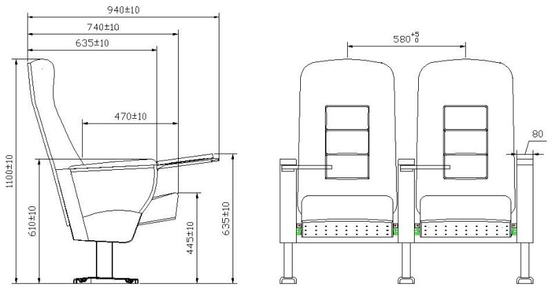 School Office Classroom Audience Lecture Hall Church Theater Auditorium Furniture