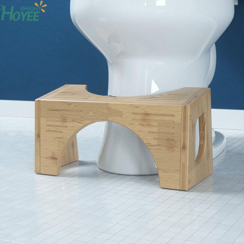 The Original Toilet Stool - Bamboo Flip Two Sizes-in-One