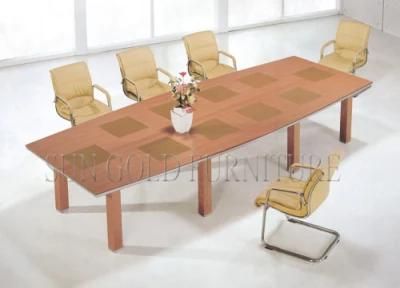 Cheap Price Melamine Conference Table Modern Design Meeting Table Desk (SZ-MTA1005)