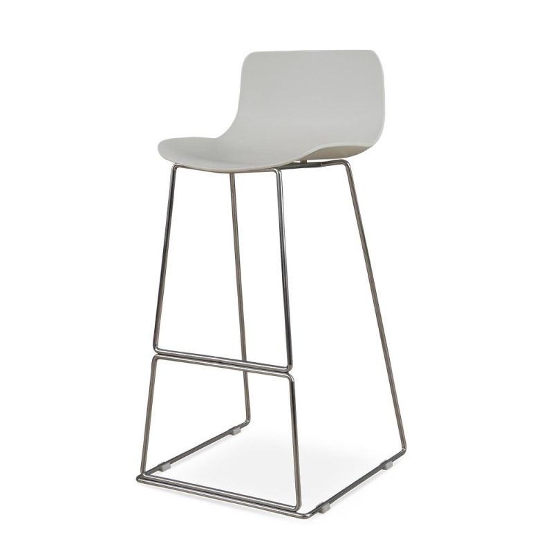 (SP-BS232) Modern Metal Bar Chair Bar Stool High Chair Saloon Chair with Solid Steel Frame