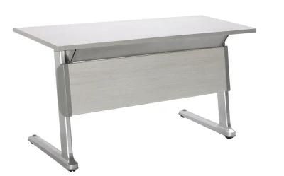 Aluminum Training Swivel Metal Office Conference Folding Table