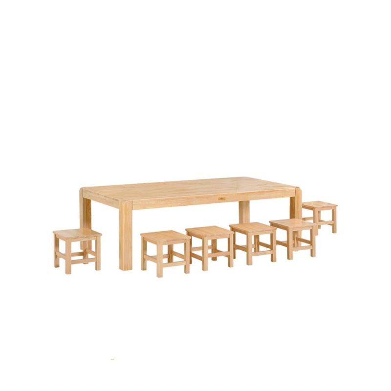 Preschool Kids Rectangular Table, Kindergarten Children Art Table