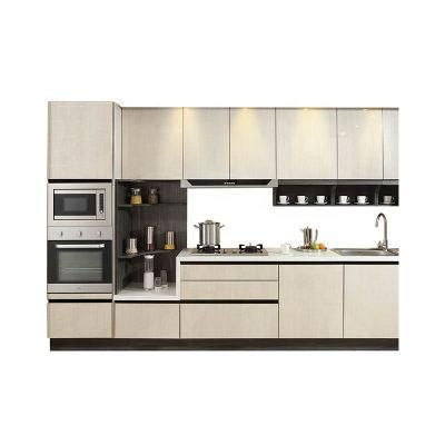 Modern Shaker Style Prefab Wood Plywood Particle Board Customize MDF Kitchen Cabinet Designs