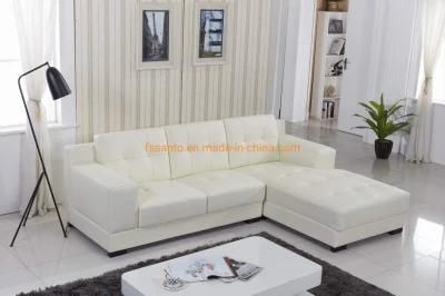 Modern European Style Leather Living Room Factory Design Home Furniture Leisure Sectional Sofa