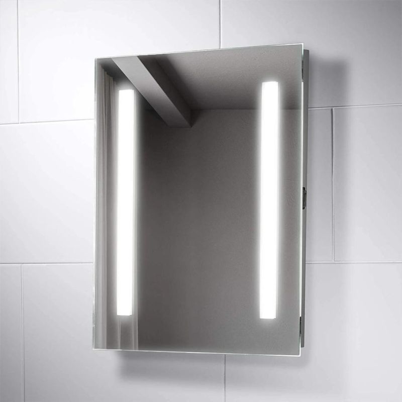 Touch Switch Wall-Mounted Bathroom LED Mirror for Makeup Cosmetic Shaving