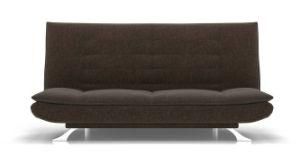 Modern Leisure Fabric Wooden Home Hotel Office Outdoor Garden Living Room Bedroom Furniture Recliner Sofa Bed with Metal Legs