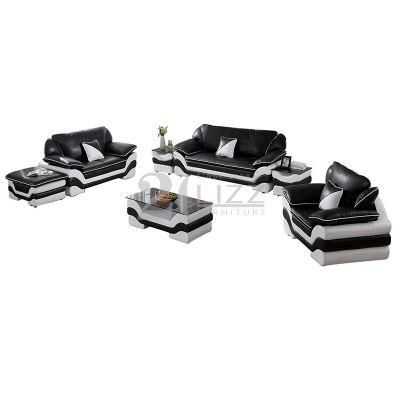 Online Discount Modern House Furniture Lounge Leather Sofa