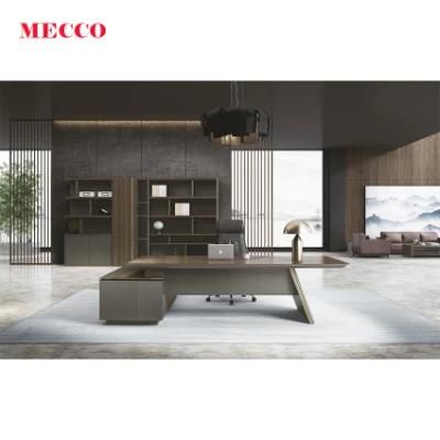 Custom Modern Luxury Design Wooden Executive Boss CEO Office Furniture Desk Office Table