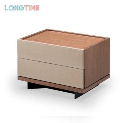 2021 New Factory Custom Wood Home Furniture Living Bedroom Nightstand Bedside Table